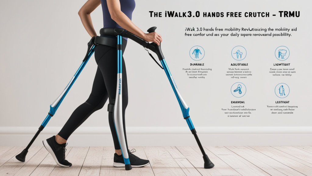 iWalk3.0 Hands Free Crutch - TRMU