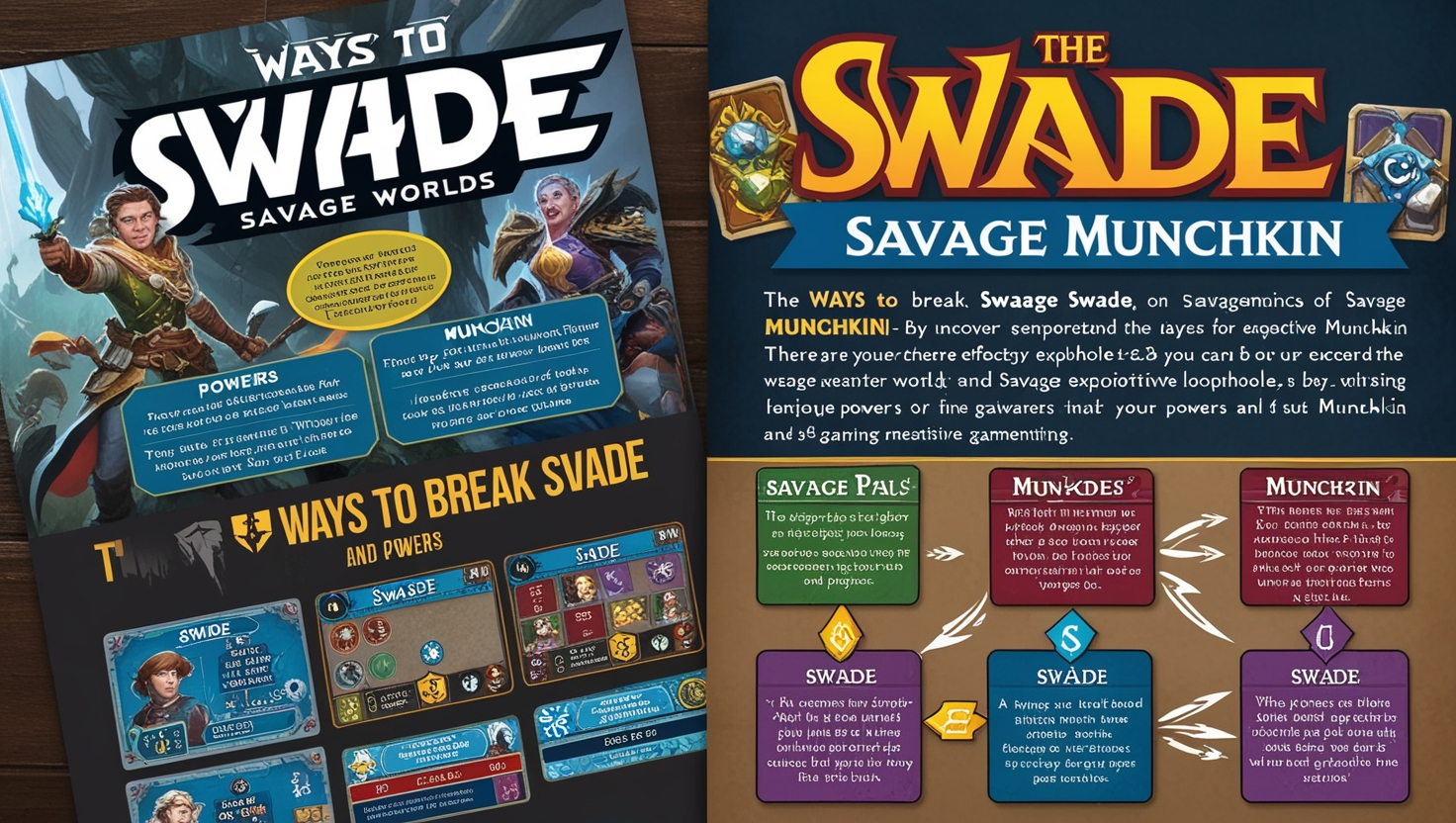 Ways To Break SWADE Savage Worlds Munchkin