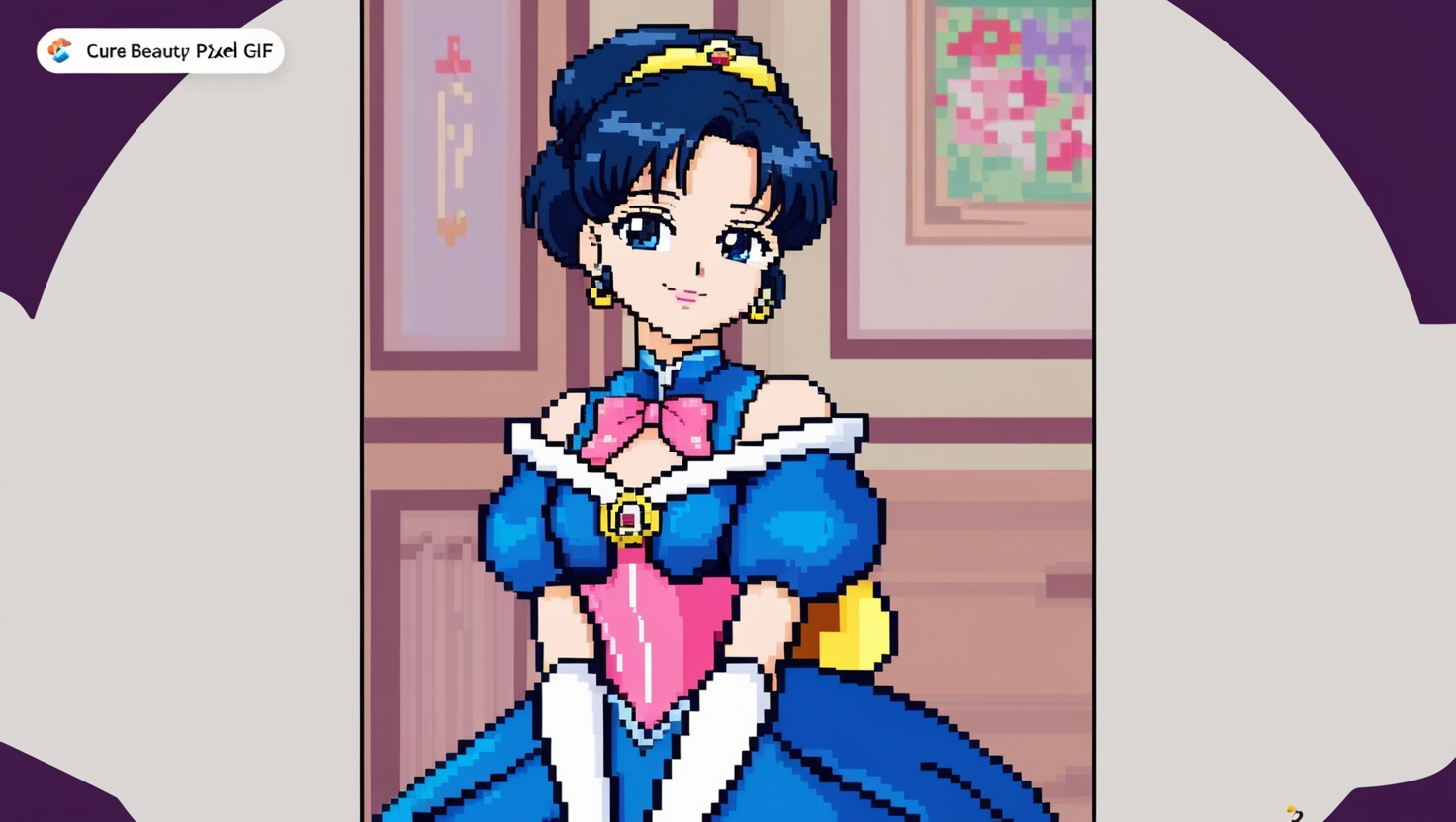 Cure Beauty Pixel GIFs