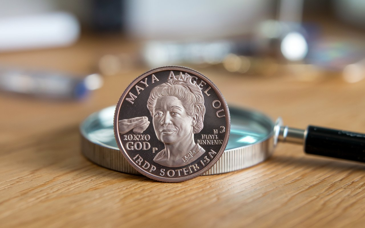 2022 Maya Angelou Quarter with Correct Spelling of God