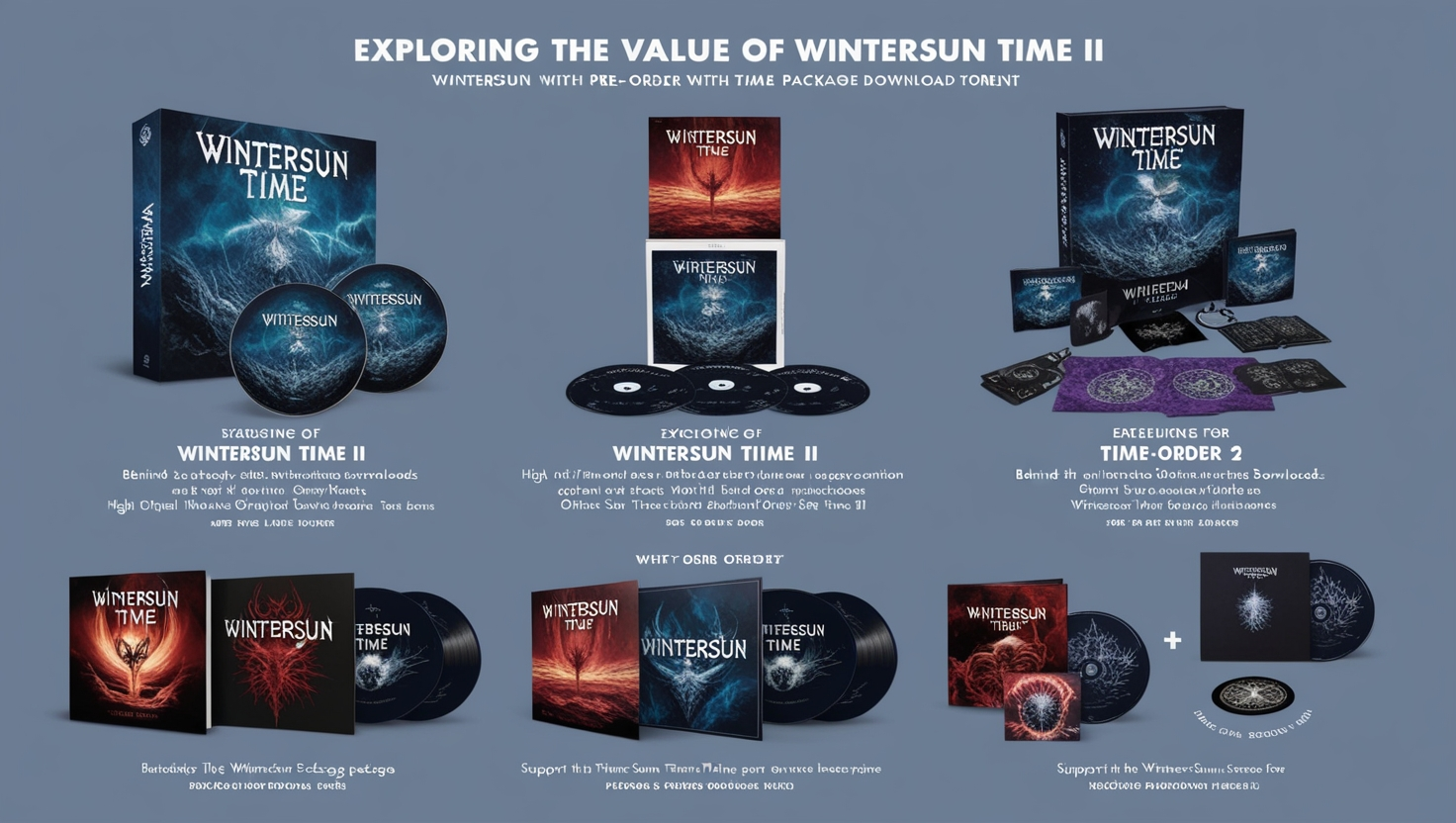 Wintersun Time II Pre-Order with Time Package Download Torrent