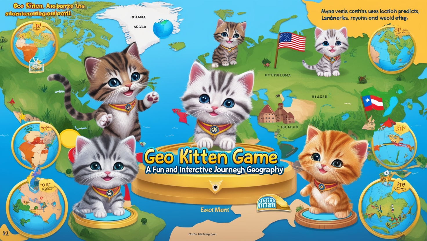 Geo Kitten Game