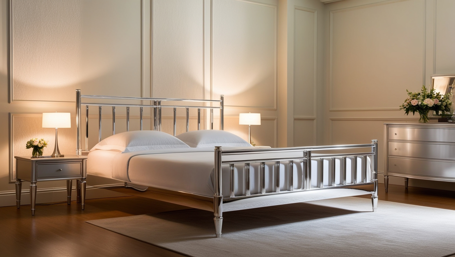 Armazones De Aluminio Para Cama King