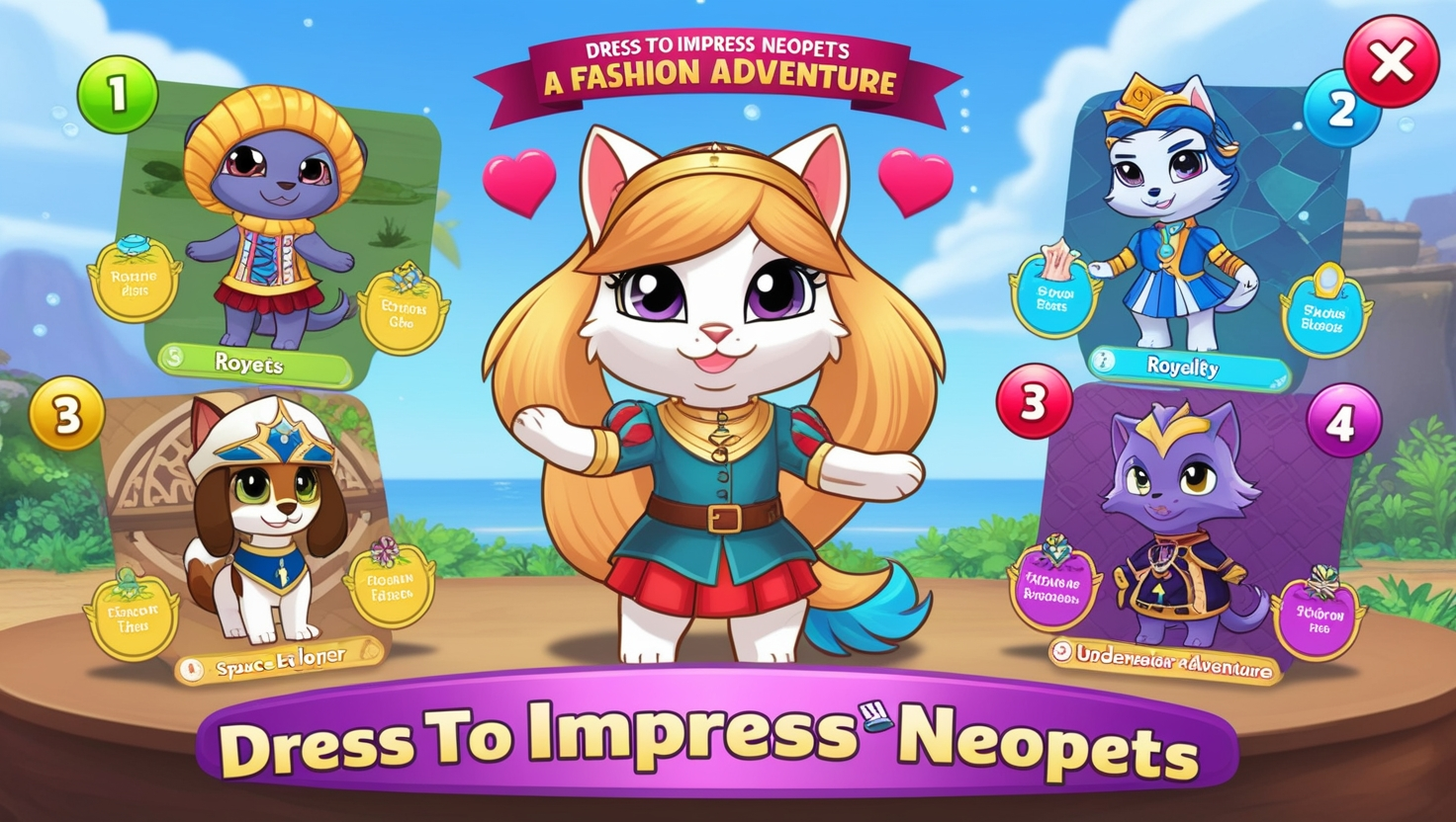 Dress to Impress Neopets