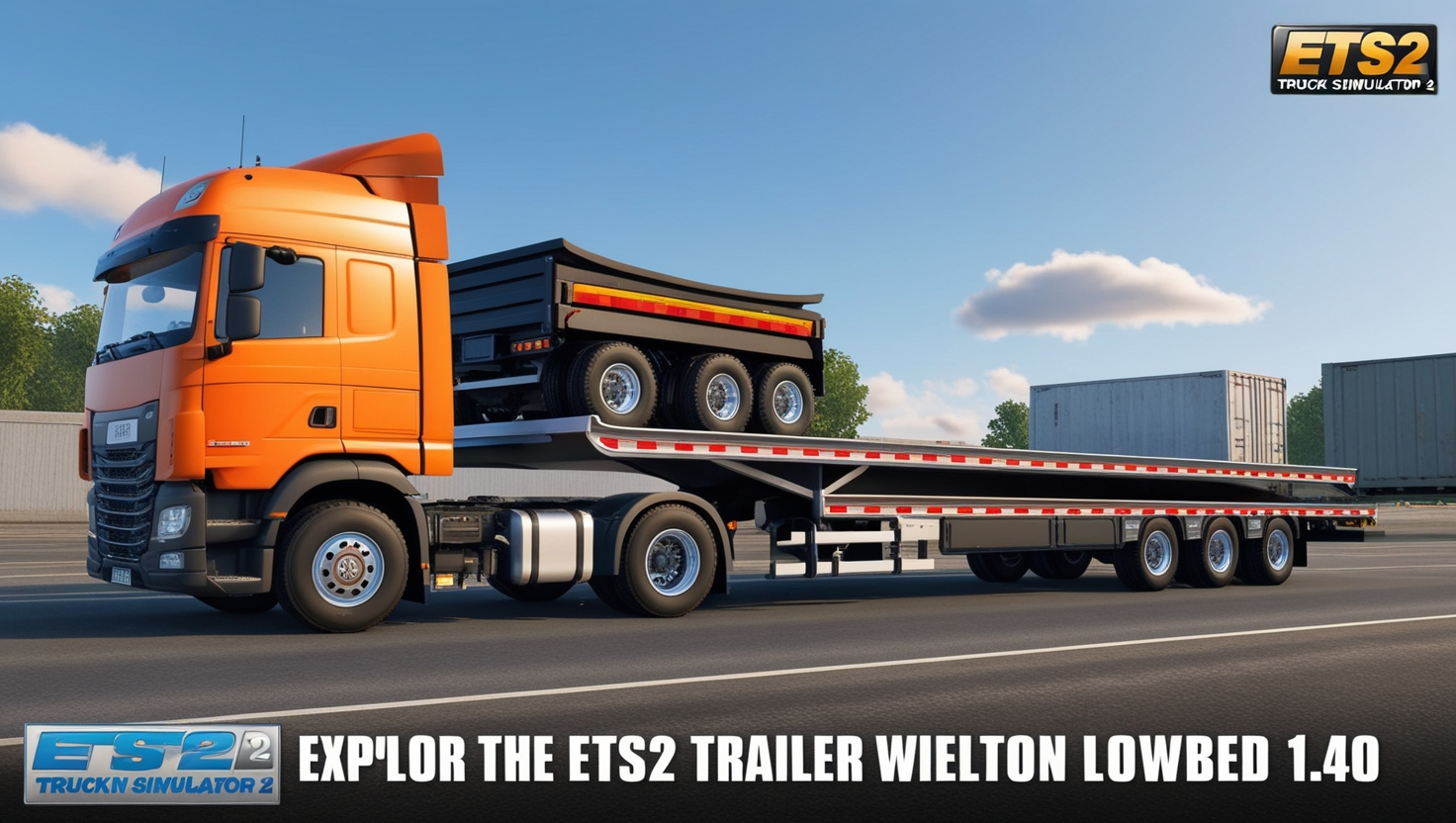 ETS2 Trailer Wielton Lowbed 1.40