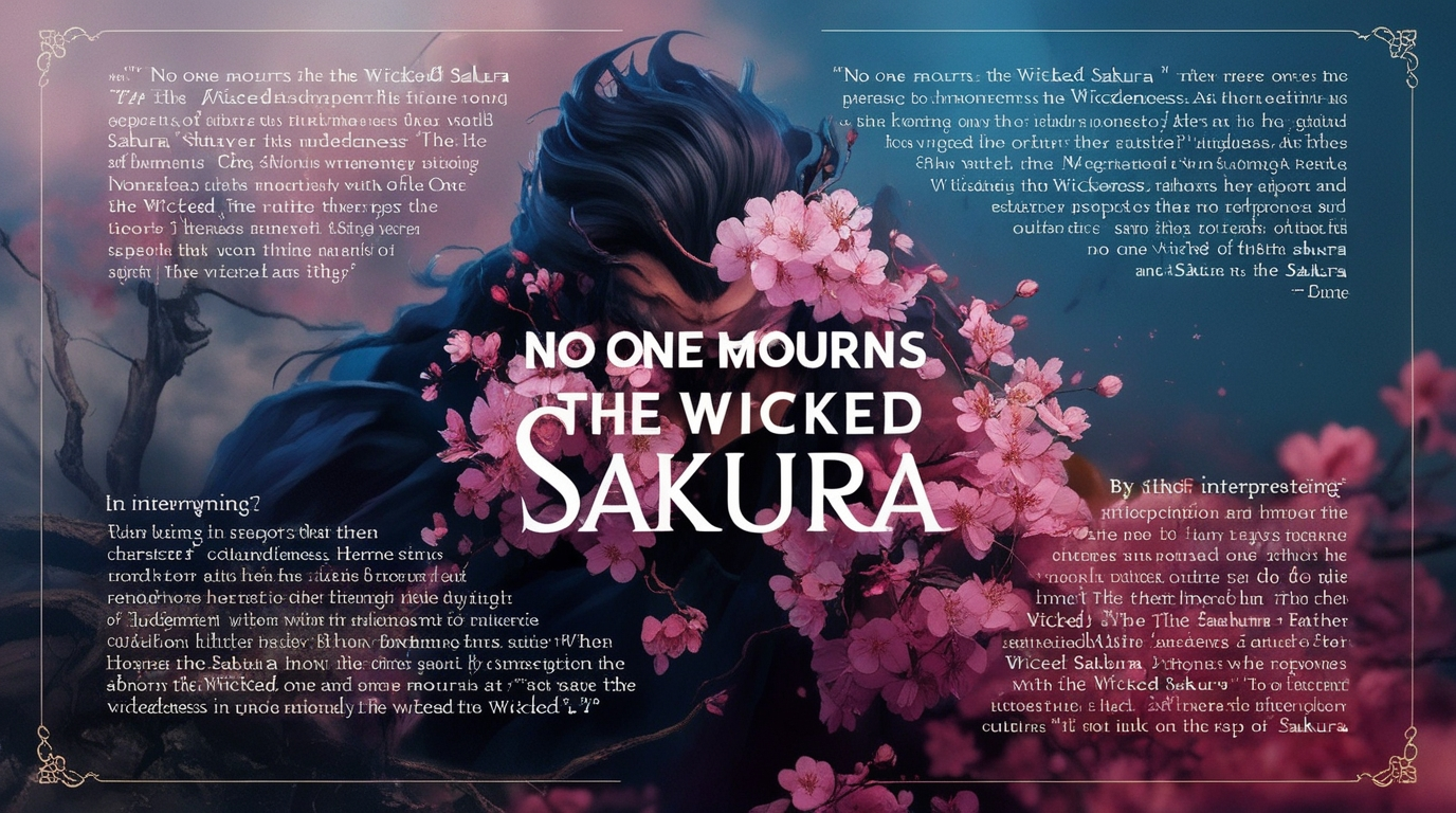 No One Mourns the Wicked Sakur