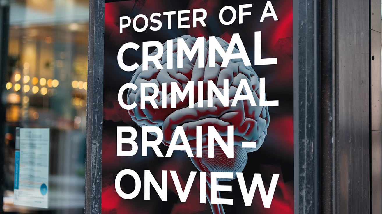 Poster of a Criminal Brain- Onview