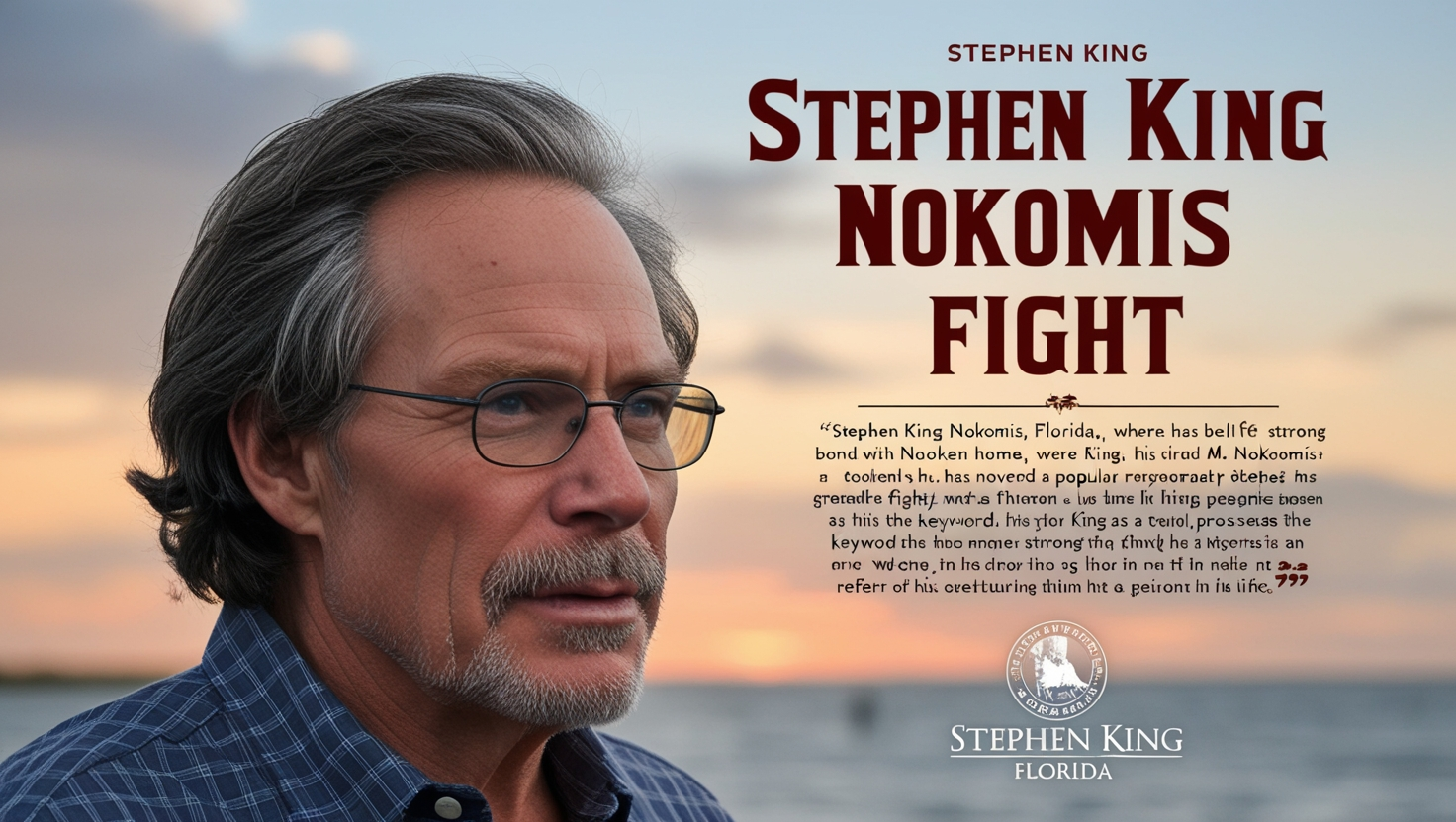 Stephen King Nokomis Fight